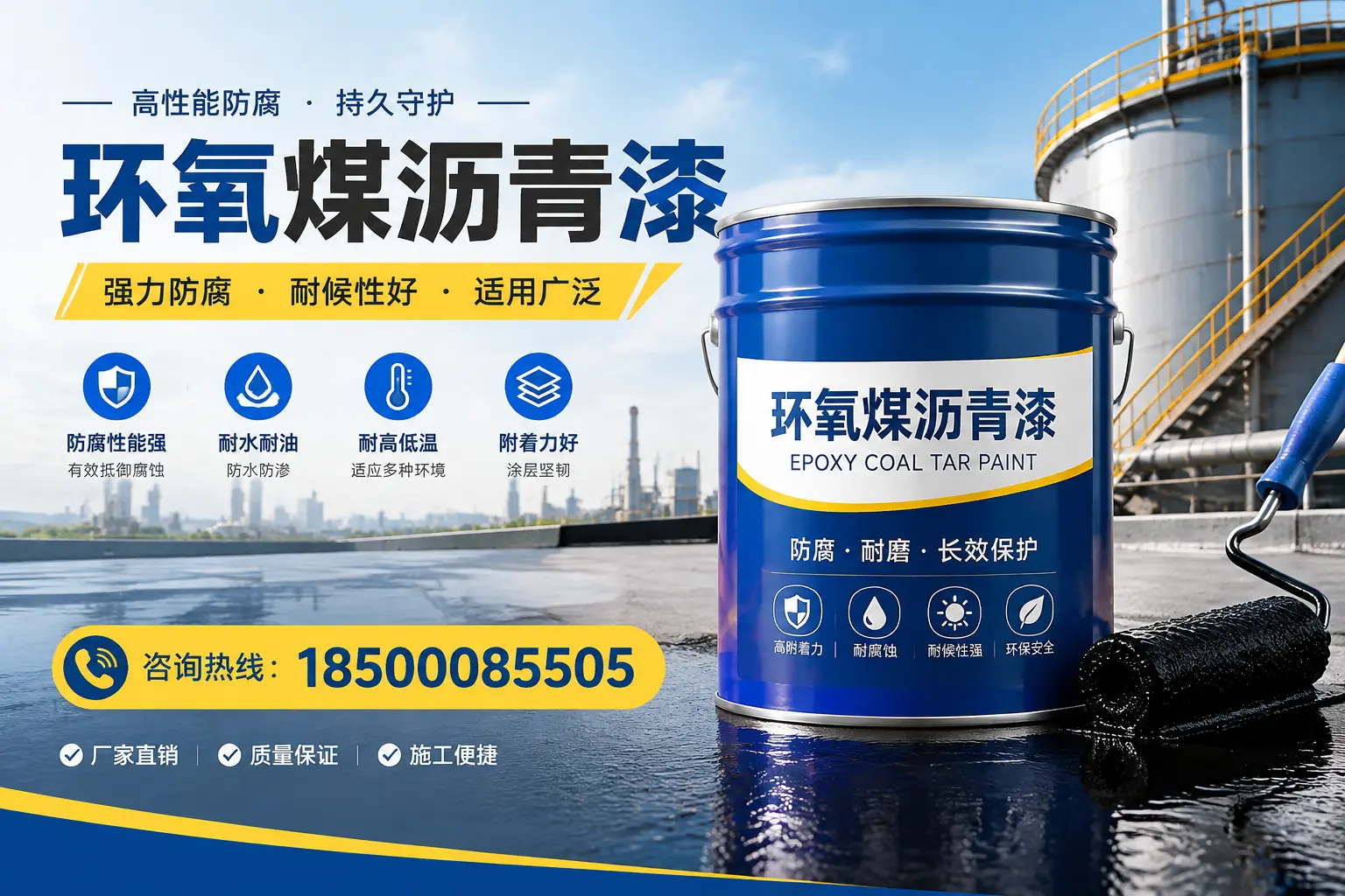 环氧煤沥青漆的储存与运输注意事项，福州企业须知